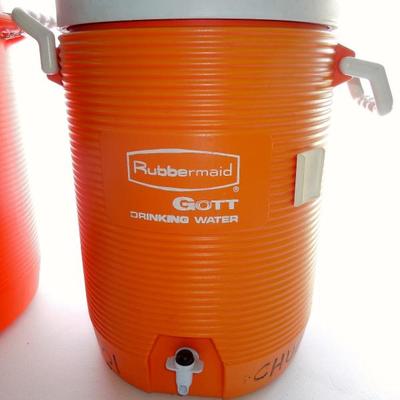 Lot 237: Two Insulated Dispenser 5 Gallon Water Coolers