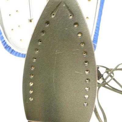 Lot 168: Covered Ironing Board and B & D Spray Iron