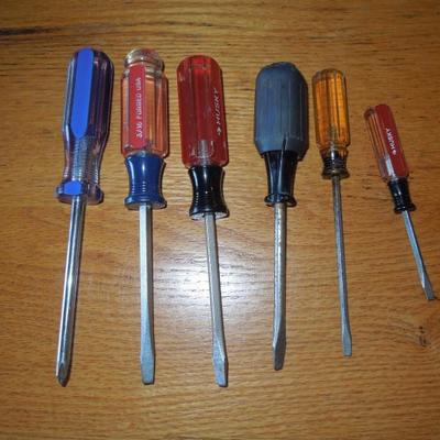 Lot 43: Six Screwdrivers