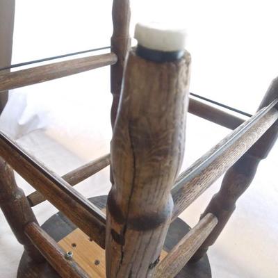 Lot 13 A: Wooden Milk Stool