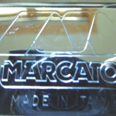 Lot 129: Atlas Marcato Metal Pasta Maker with Wood Drying Rack