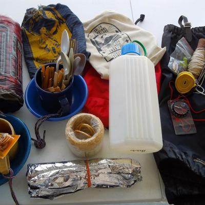 Lot 234: Kelty Metal External Frame Back Pack with Gear