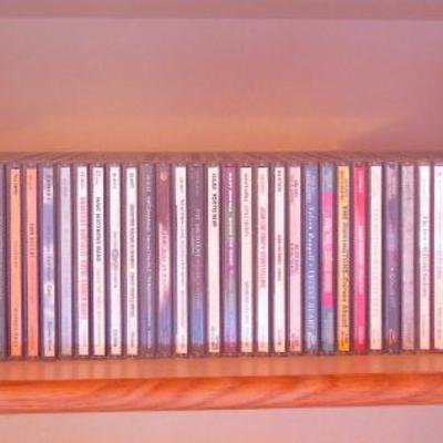 Lot 37: Fifty Four (54) Jazz CD's and 3 Classic DVDs