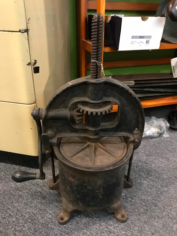 Lot 83Antique Enterprise Cast Iron Sausage Press