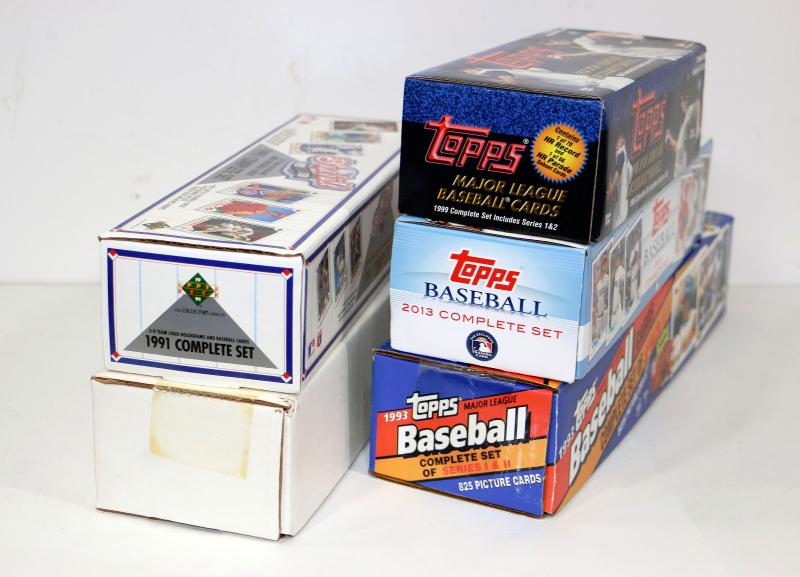 Topps 4 Boxes + Upper Deck 1 Box Baseball Cards Lot 42405