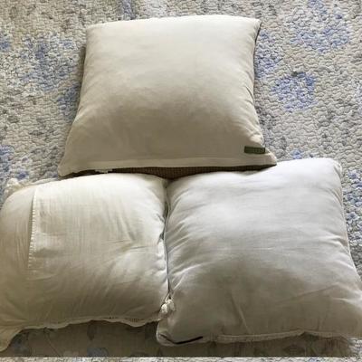 Lot 460- 3 Accent Pillow