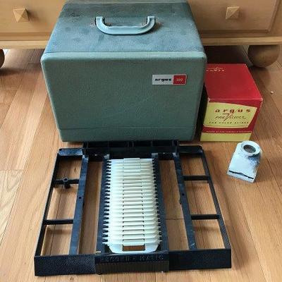 Lot 382-Vintage Argus Slide Projector and Argus Previewer