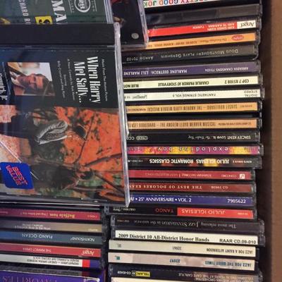 Lot 552-Box Lot of CDs