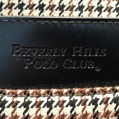 Lot 395-Beverly Hills Polo Club Houndstooth Purse
