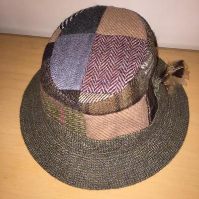Lot 292-Donegal Patchwork Wool Mens Hat