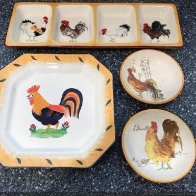 Lot 425-Kitchen Lot-Herend Pottery- William Sonoma, etc.