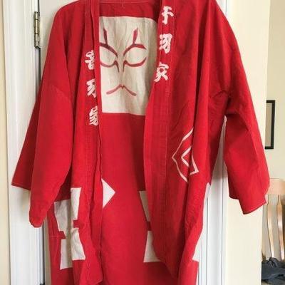 Lot 96-Vintage Short Cotton Kimono