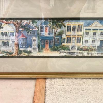 Lot 319-Framed Decorator Print by Shipman- Low Country Collection I