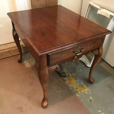 Lot 514-Cherry Queen Anne End Table