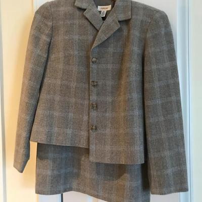 Lot 536-Talbots Wool Ladies Skirt Suit