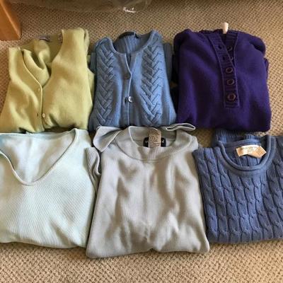 Lot 480- Ladies' Sweaters Size L