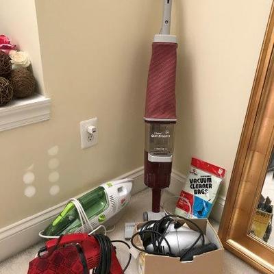 Lot 325-Lot of 4 Electric Vacuum Cleaners