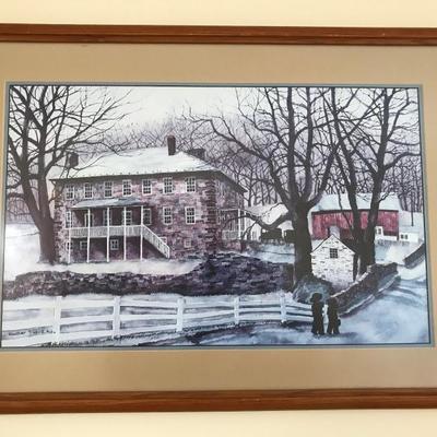 Lot 335-Framed Print- Another Time by E Mohn