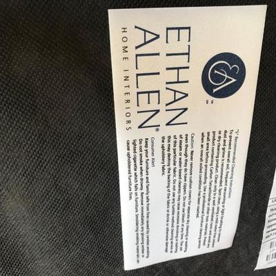 Lot 348-Ethan Allen Metal Upholstered Bench
