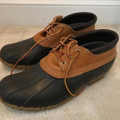 Lot 265-L L Bean Mens Duck Shoes