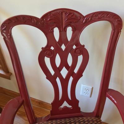 Lot 24 - Red Chair 