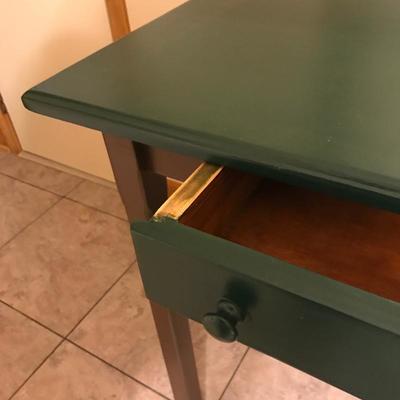 Lot 7 - Green-Top Table 