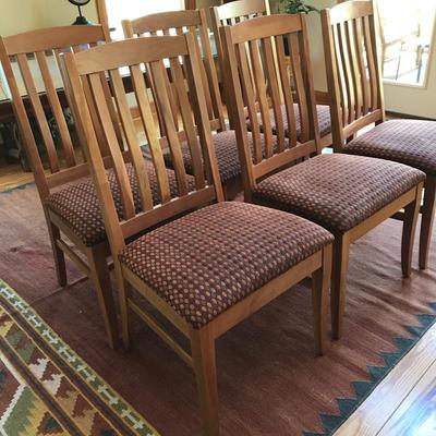 Lot 20 - Set of Six Dining Room Chairs 