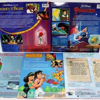 Walt Disney Classic Movies ON LD Laser Discs - Lot of 5