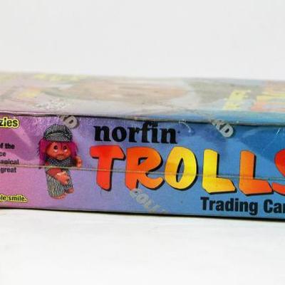 Norfin TROLLS Trading Cards Sealed Pack of 50 cards circa 1992
