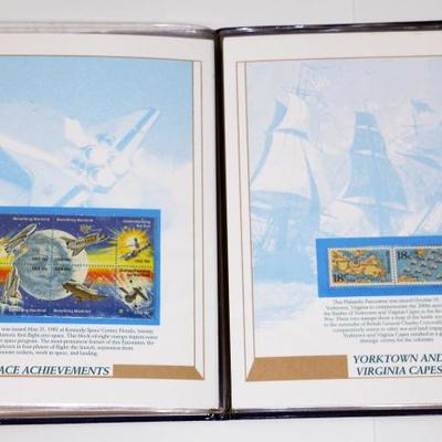 United States Philatelic Panormas Commemorative Panels w/ Mint Stamps #501-15