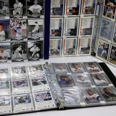 Lot of 5 Albums/Binders with Baseball Cards 1997-2006