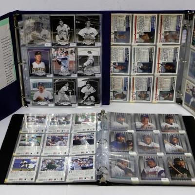Lot of 5 Albums/Binders with Baseball Cards 1997-2006