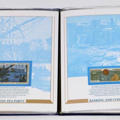 United States Philatelic Panormas Commemorative Panels w/ Mint Stamps #501-15