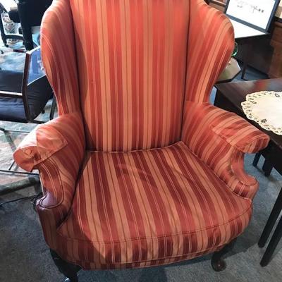 Lot 7-Harden Wing Chair #8402