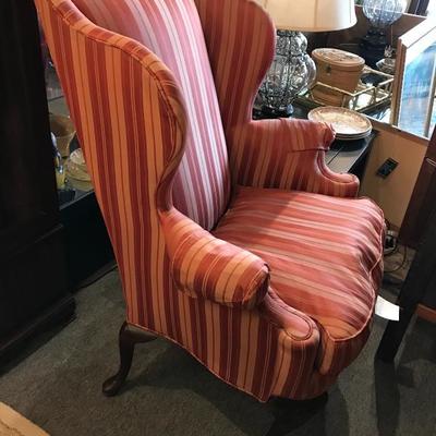 Lot 6-Harden Wing Chair #8402