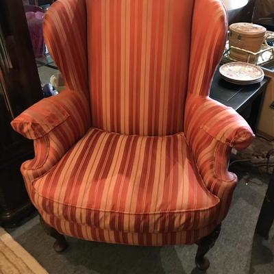 Lot 6-Harden Wing Chair #8402