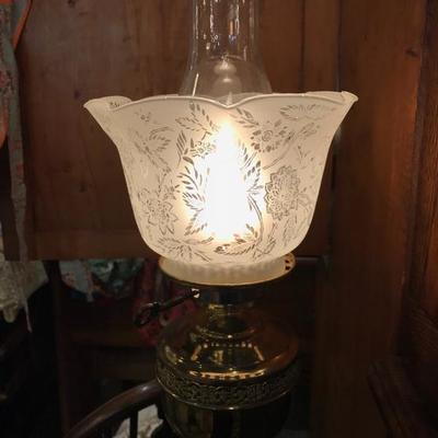 Lot 28-Custom Made Victorian Style Floor Lamp