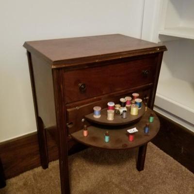 Vintage Sewing Drawer Plus Spools