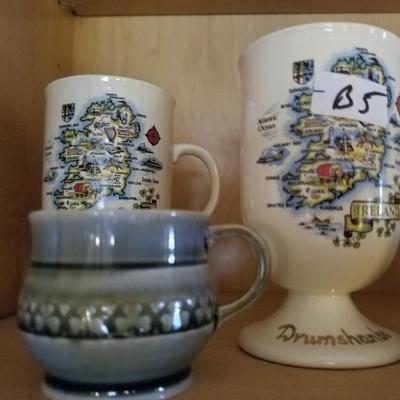 Set of 6 Ceramic Mugs/Cups