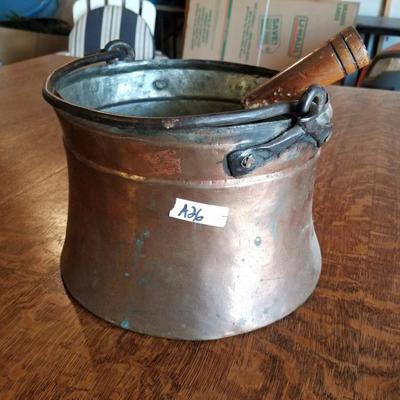 Copper Pot and Utensil