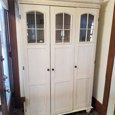 White Pantry Cabinet Storage 