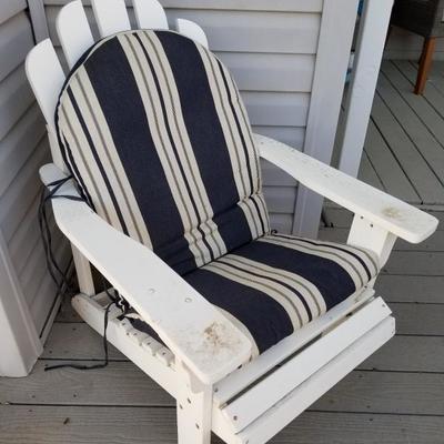 Wood Patio Adirondack Chair #4 of 4