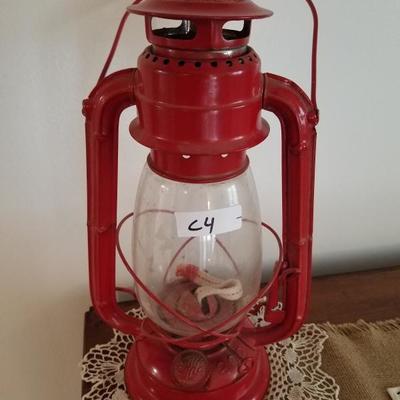 Red Hanging Lamp #6