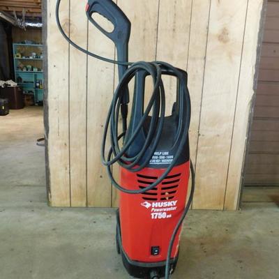 Husky 1750 psi electric pressure washer online