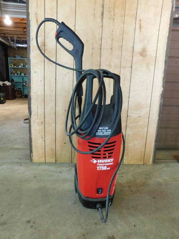 Husky 1750 PSI Pressure Washer EstateSales