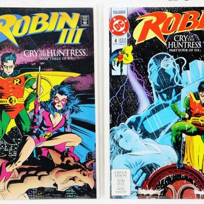 ROBIN III Cry of The Huntress #1-6 Complete Mini Series DC Comics Lot #508-56