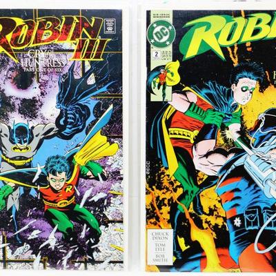ROBIN III Cry of The Huntress #1-6 Complete Mini Series DC Comics Lot #508-56