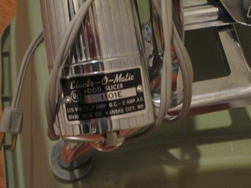 Lot 100 Electr O Matic Food Slicer