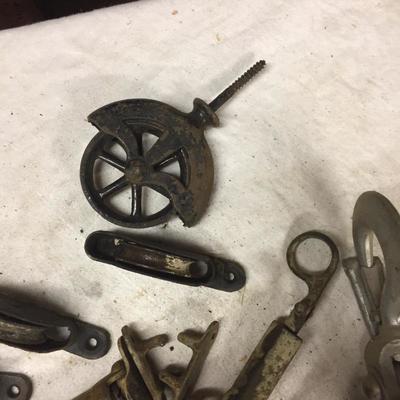 Lot - 89. Small Pulley and More