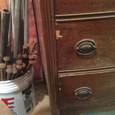 Lot - 55. Dresser with Contents 